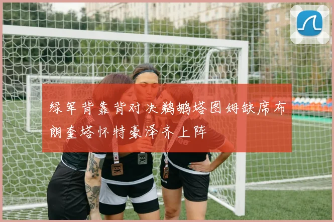 绿军背靠背对决鹈鹕塔图姆缺席布朗奎塔怀特豪泽齐上阵